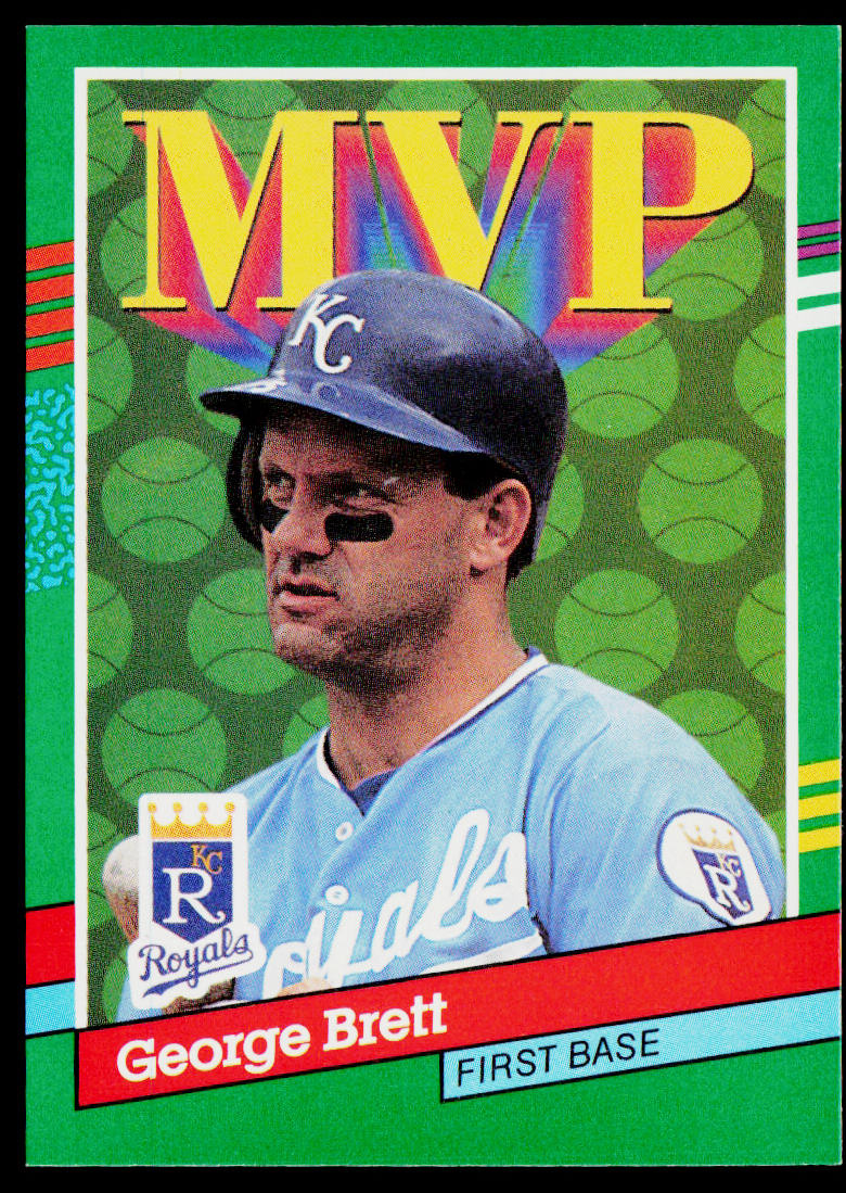 George Brett 1991 Donruss #396 Kansas City Royals