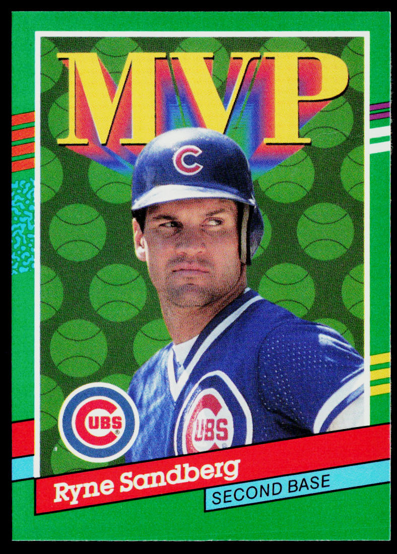 Ryne Sandberg 1991 Donruss #404c Chicago Cubs
