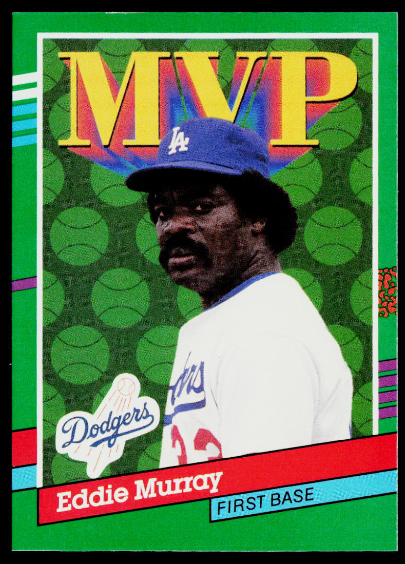 Eddie Murray 1991 Donruss #405b Los Angeles Dodgers
