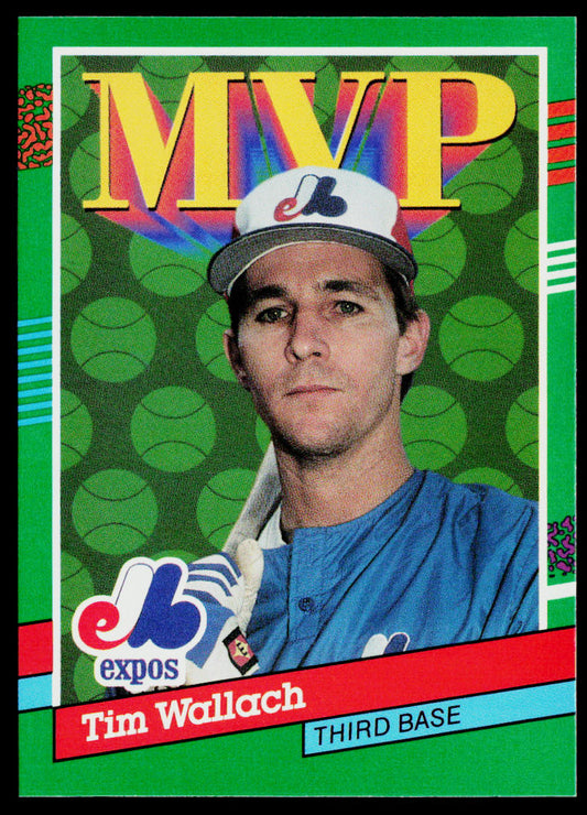 Tim Wallach 1991 Donruss #406b Montreal Expos