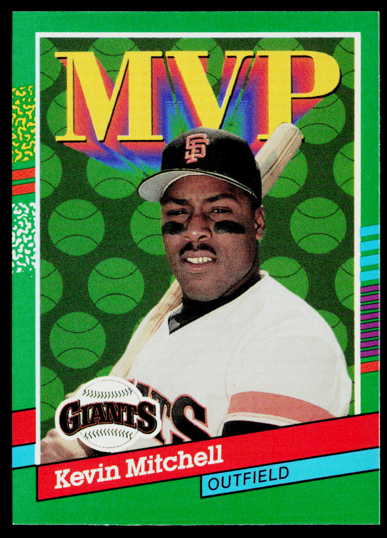 Kevin Mitchell 1991 Donruss #407 San Francisco Giants