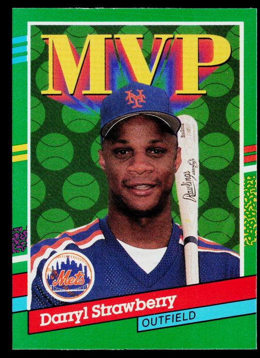 Darryl Strawberry 1991 Donruss #408 New York Mets