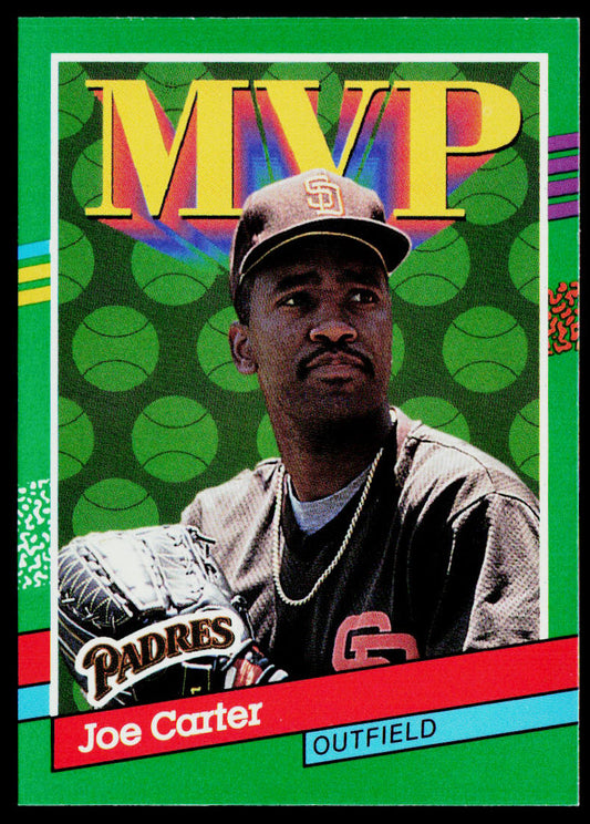 Joe Carter 1991 Donruss #409c San Diego Padres