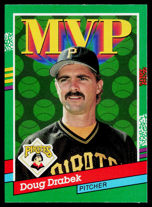 Doug Drabek 1991 Donruss #411b Pittsburgh Pirates