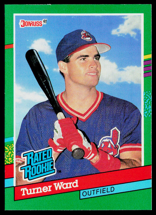 Turner Ward 1991 Donruss #429b RC Cleveland Indians