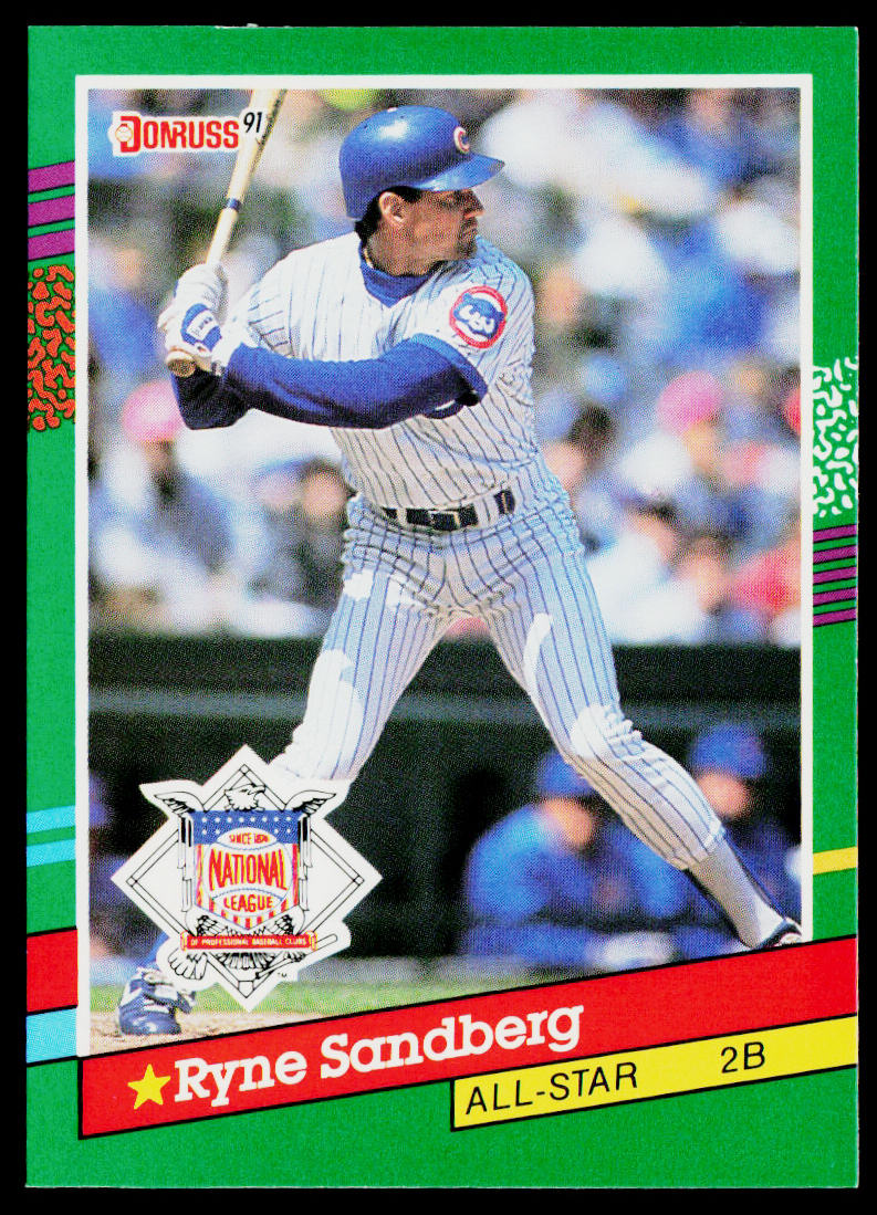 Ryne Sandberg 1991 Donruss #433 Chicago Cubs