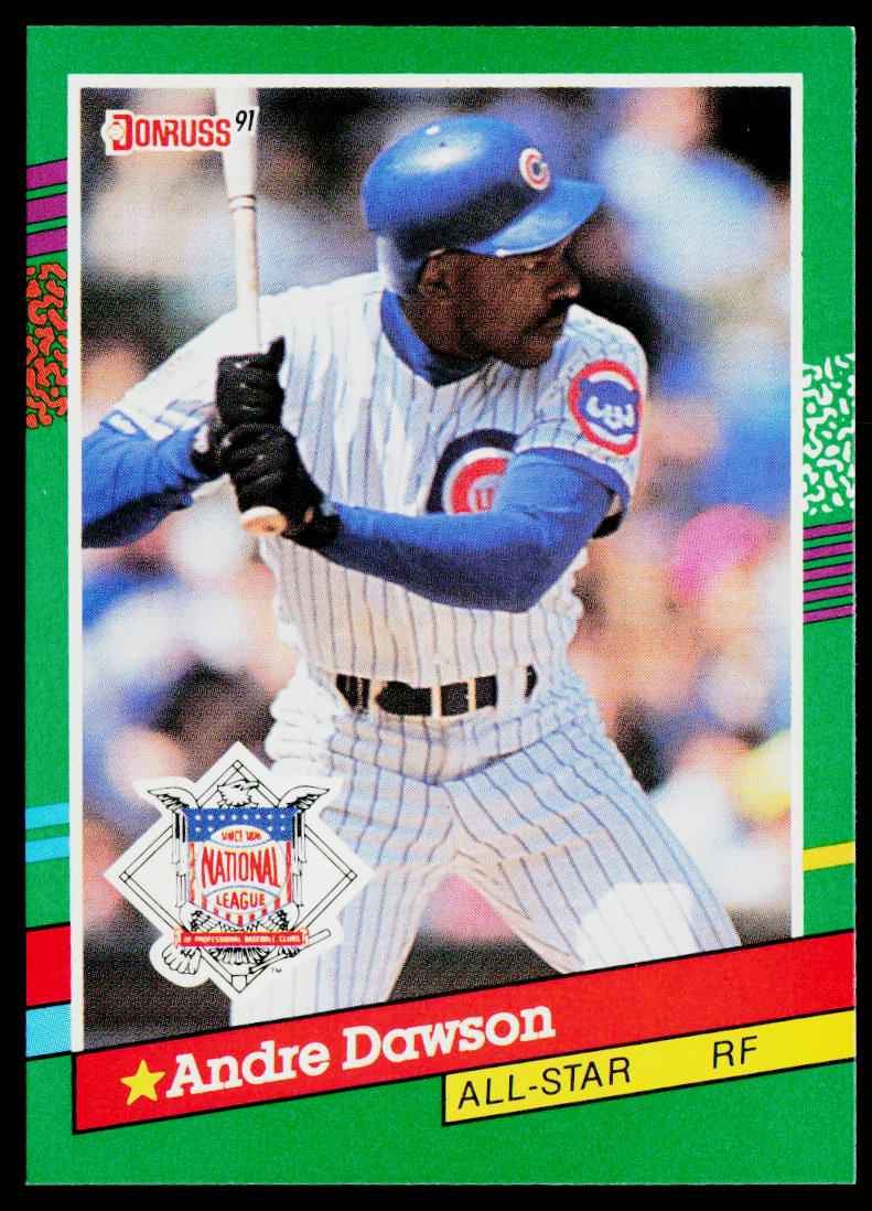 Andre Dawson 1991 Donruss #435 Chicago Cubs