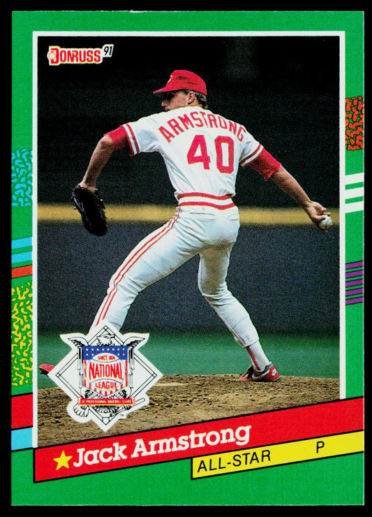 Jack Armstrong 1991 Donruss #439b Cincinnati Reds