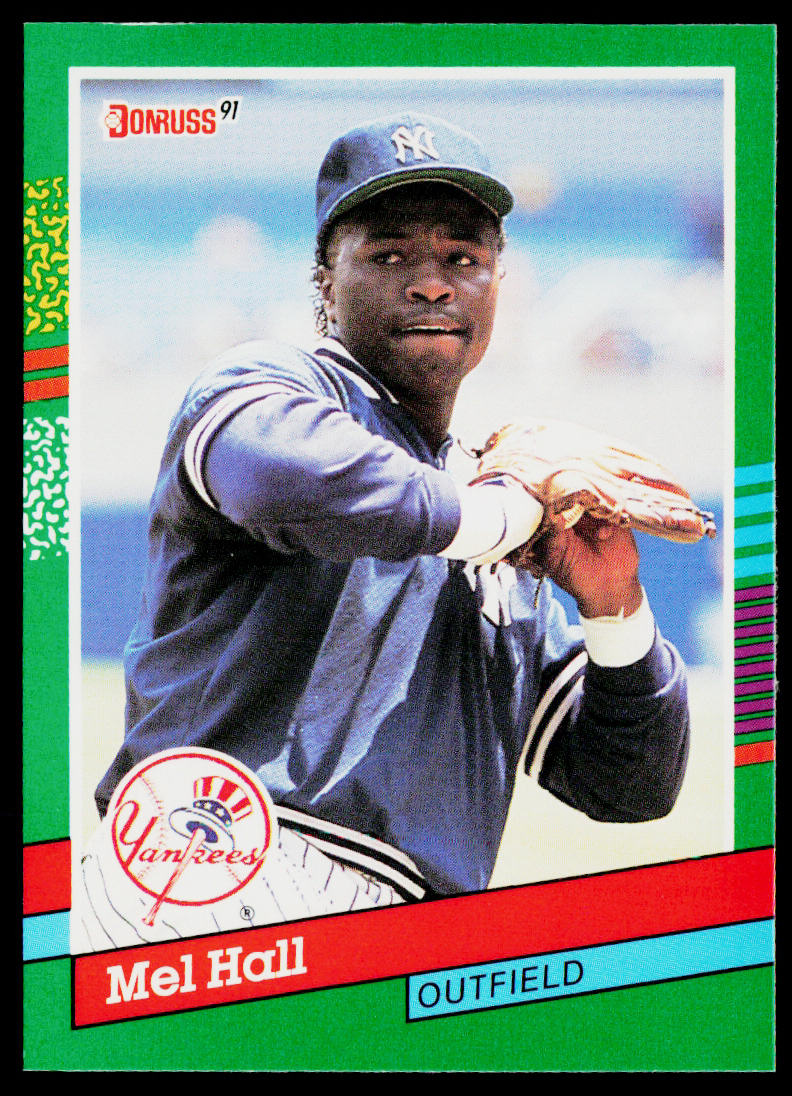 Mel Hall 1991 Donruss #442 New York Yankees