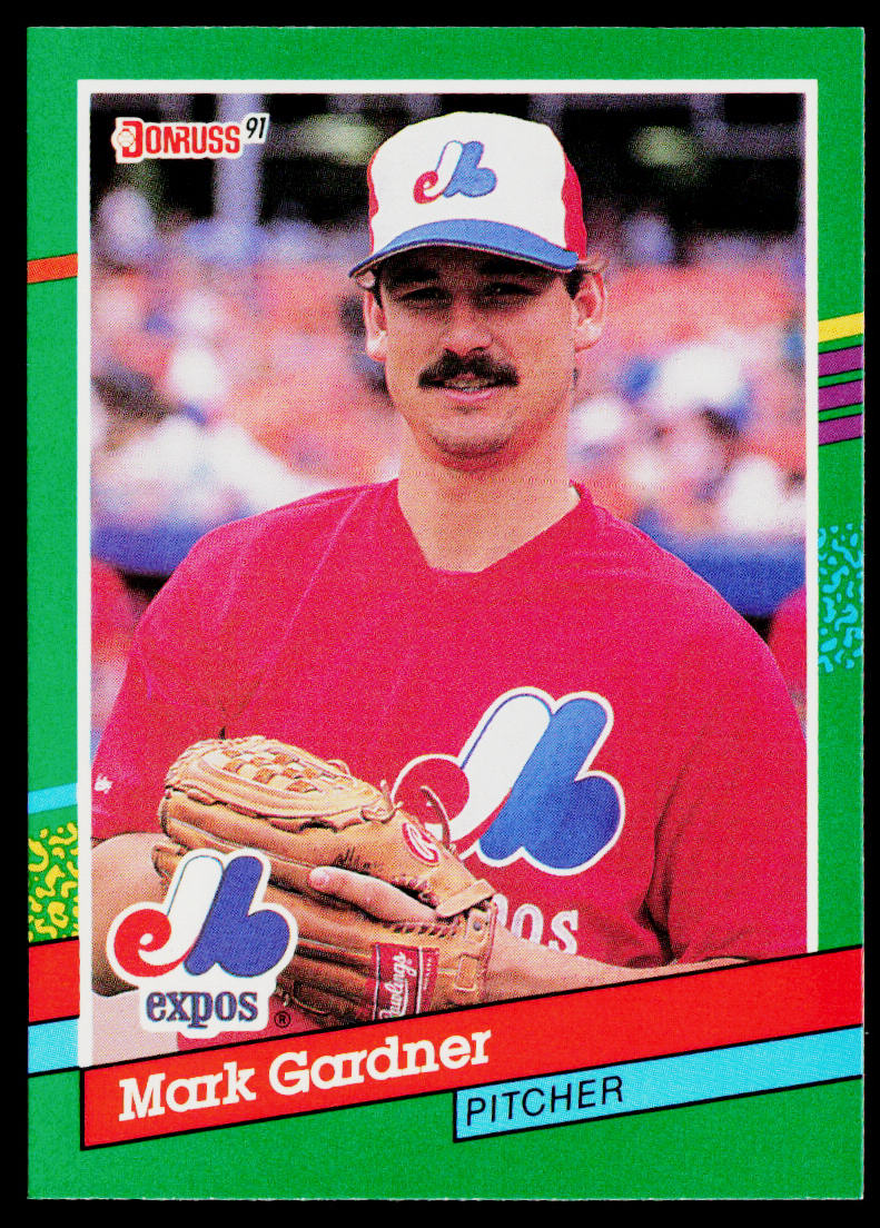 Mark Gardner 1991 Donruss #443 Montreal Expos