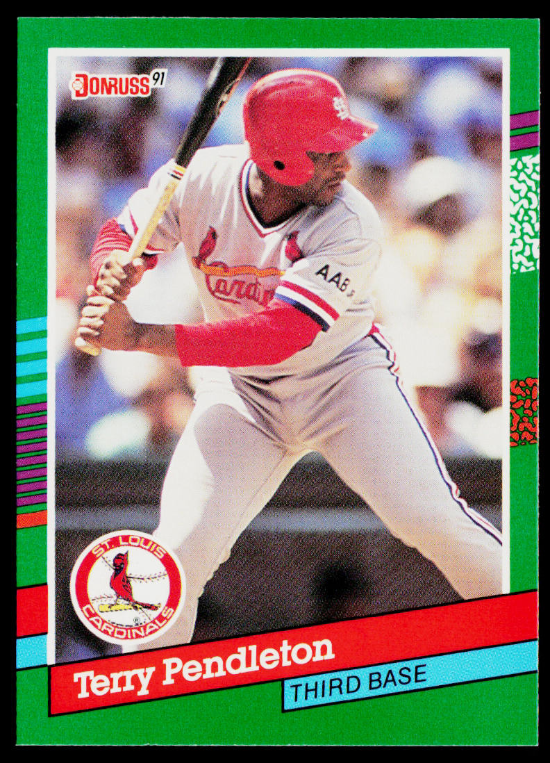 Terry Pendleton 1991 Donruss #446 St. Louis Cardinals