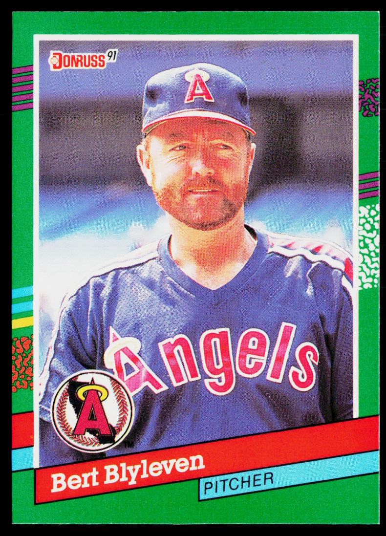 Bert Blyleven 1991 Donruss #453b California Angels