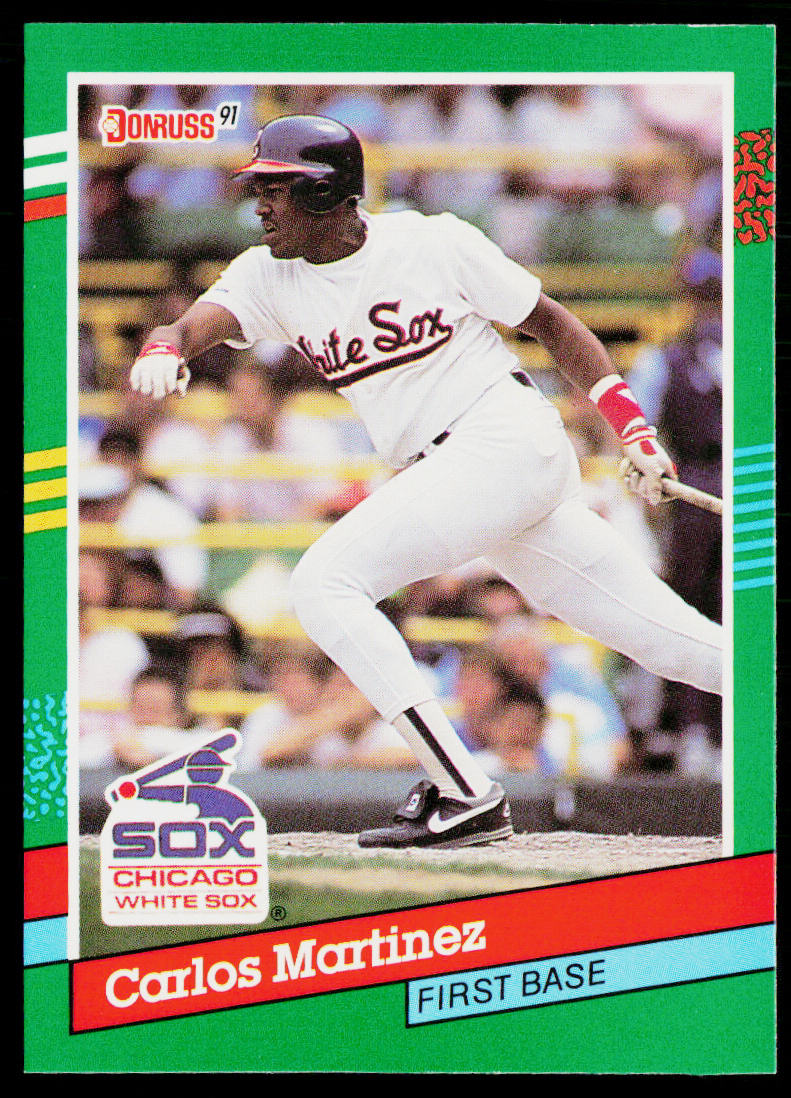 Carlos Martinez 1991 Donruss #465b Chicago White Sox
