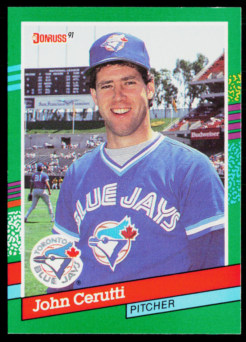 John Cerutti 1991 Donruss #467 Toronto Blue Jays