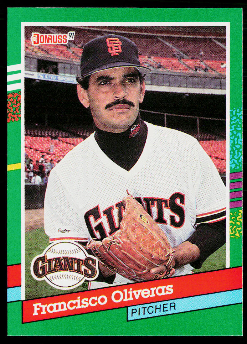 Francisco Oliveras 1991 Donruss #469 San Francisco Giants