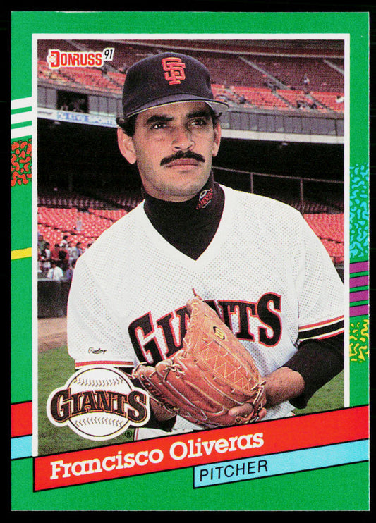 Francisco Oliveras 1991 Donruss #469 San Francisco Giants