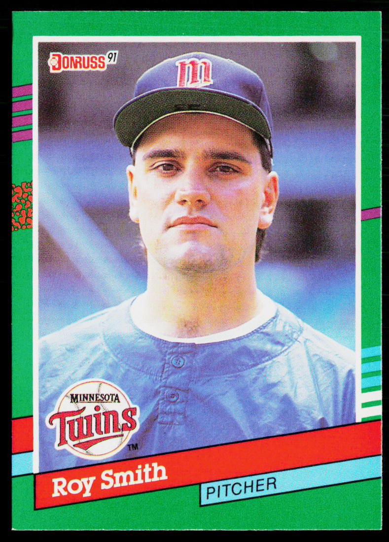 Roy Smith 1991 Donruss #470c Minnesota Twins