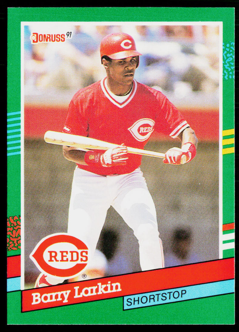 Barry Larkin 1991 Donruss #471 Cincinnati Reds