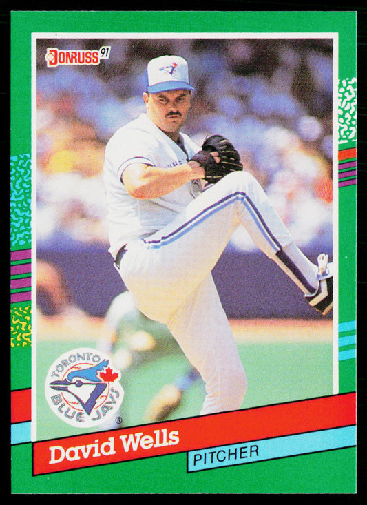 David Wells 1991 Donruss #473 Toronto Blue Jays