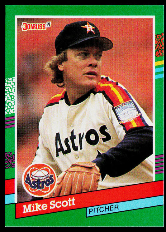 Mike Scott 1991 Donruss #483 Houston Astros