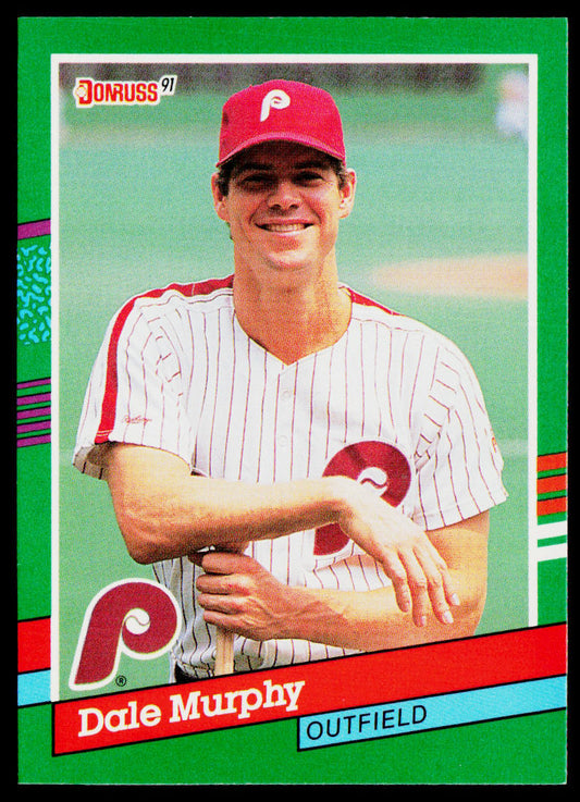 Dale Murphy 1991 Donruss #484b Philadelphia Phillies
