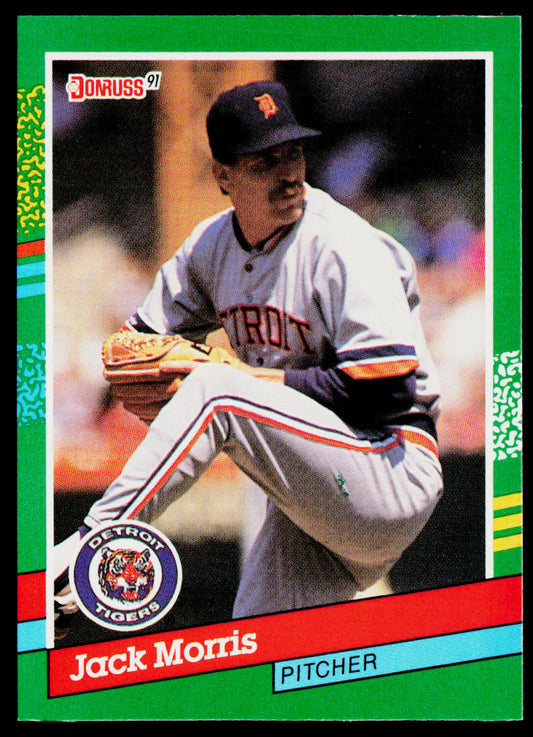 Jack Morris 1991 Donruss #492 Detroit Tigers