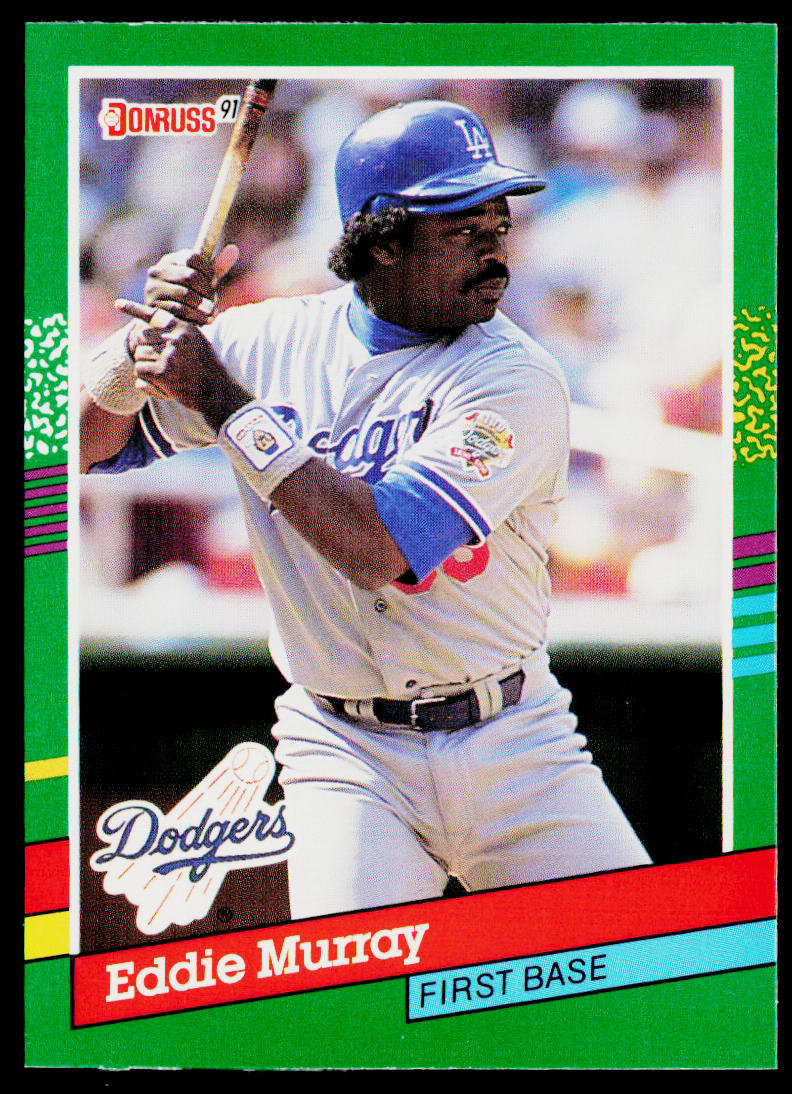 Eddie Murray 1991 Donruss #502b Los Angeles Dodgers