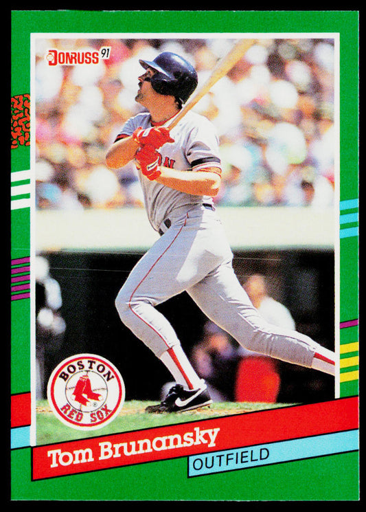 Tom Brunansky 1991 Donruss #513 Boston Red Sox