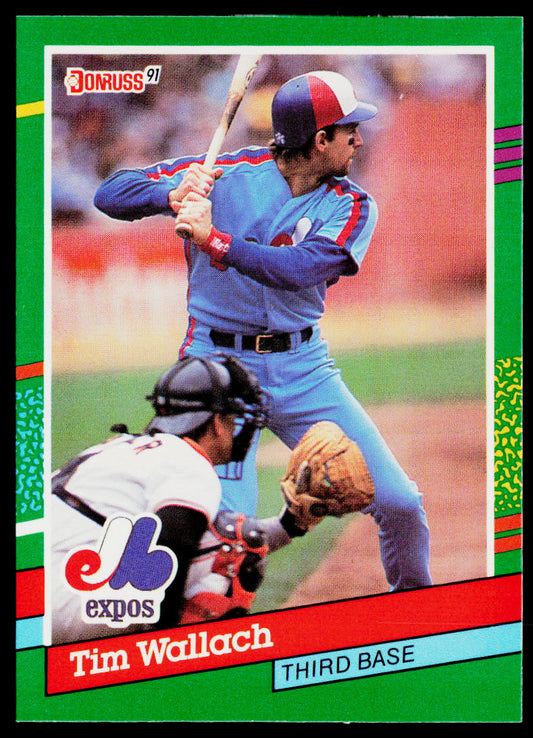 Tim Wallach 1991 Donruss #514 Montreal Expos