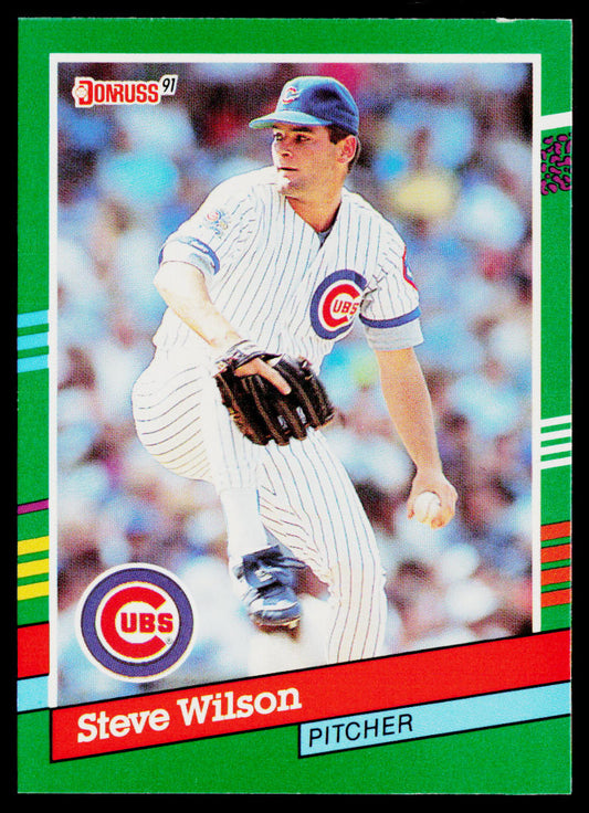 Steve Wilson 1991 Donruss #519 Chicago Cubs