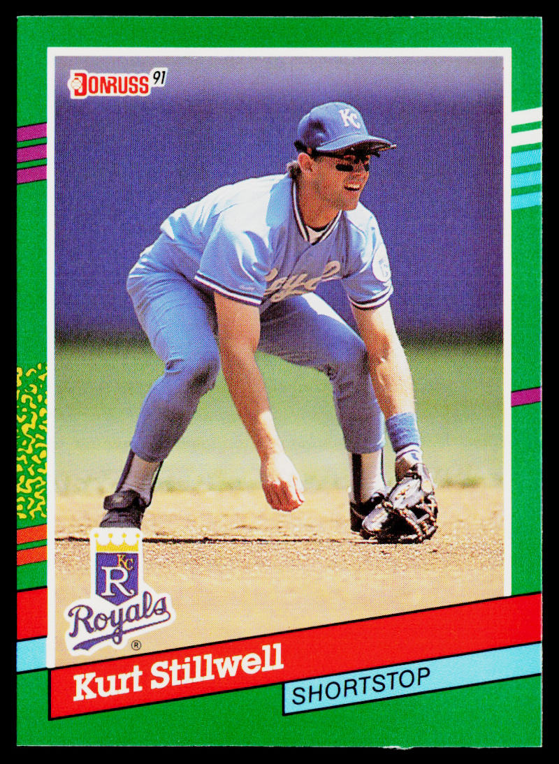 Kurt Stillwell 1991 Donruss #520 Kansas City Royals