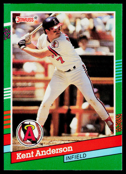 Kent Anderson 1991 Donruss #525 California Angels