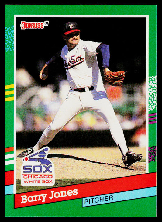 Barry Jones 1991 Donruss #534b Chicago White Sox