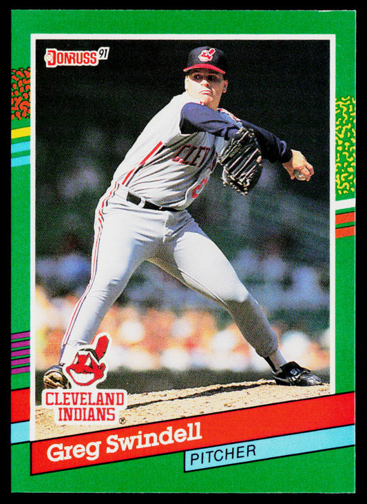 Greg Swindell 1991 Donruss #546 Cleveland Indians