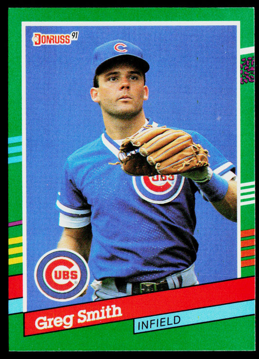 Greg Smith 1991 Donruss #574b Chicago Cubs