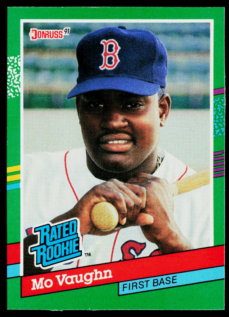 Mo Vaughn 1991 Donruss #430 Boston Red Sox