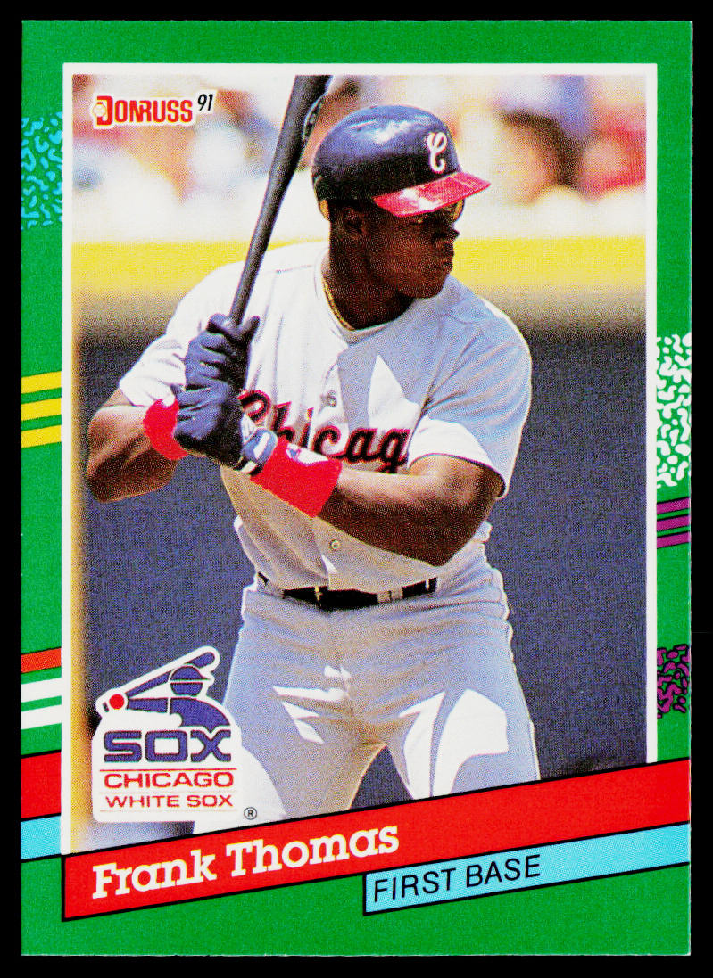 Frank Thomas 1991 Donruss #477c Chicago White Sox