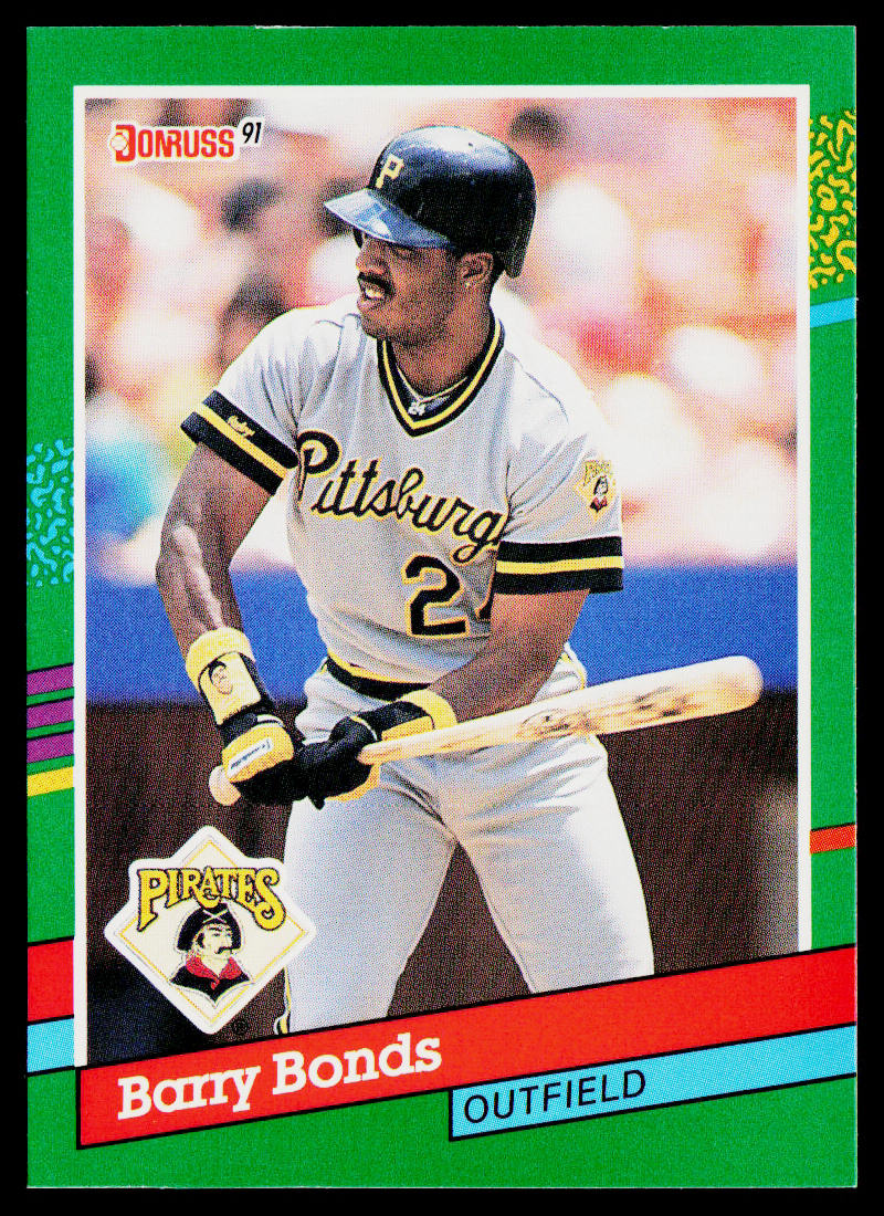 Barry Bonds 1991 Donruss #495 Pittsburgh Pirates
