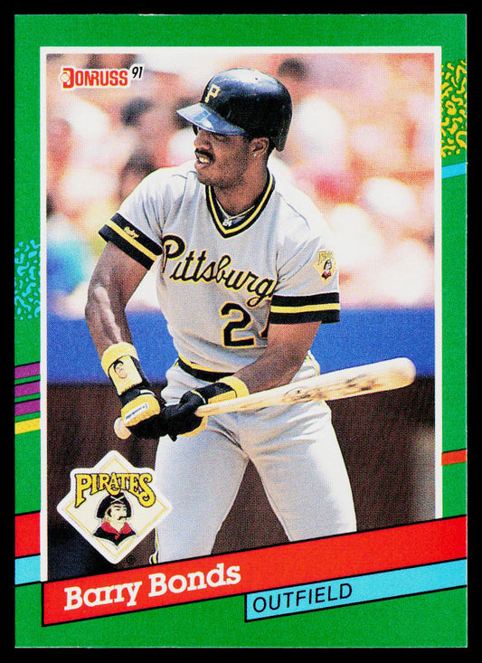 Barry Bonds 1991 Donruss #495 Pittsburgh Pirates