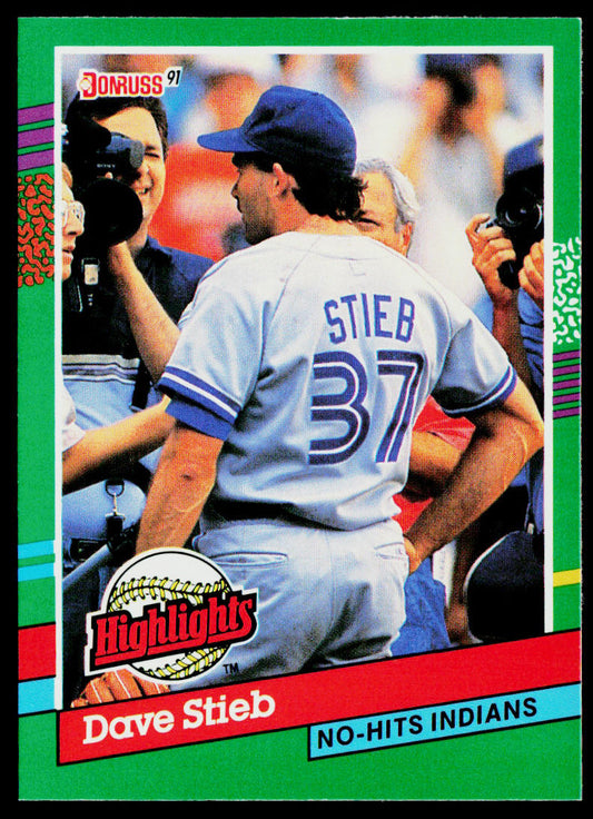 Dave Stieb 1991 Donruss Bonus Cards #BC-21b Toronto Blue Jays