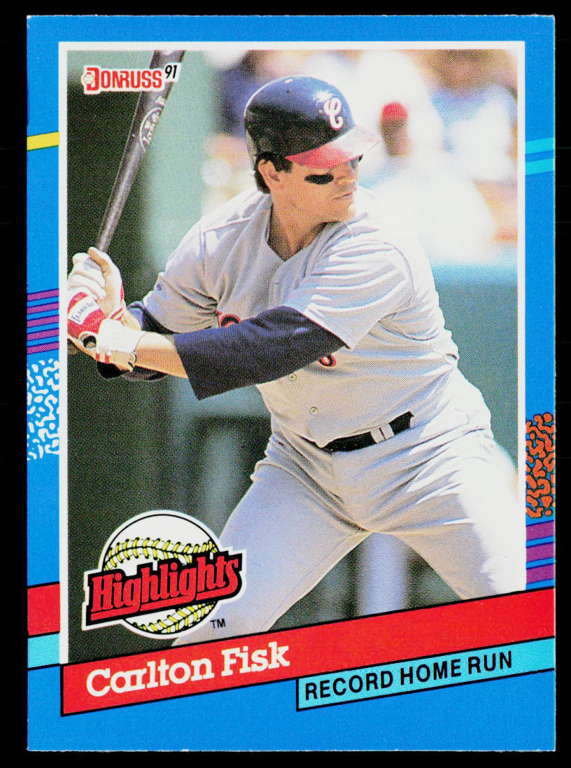 Carlton Fisk 1991 Donruss Bonus Cards #BC-6 Chicago White Sox