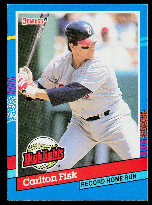 Carlton Fisk 1991 Donruss Bonus Cards #BC-6 Chicago White Sox