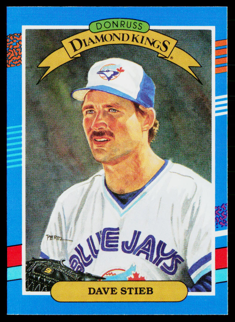 Dave Stieb 1991 Donruss #1c Toronto Blue Jays