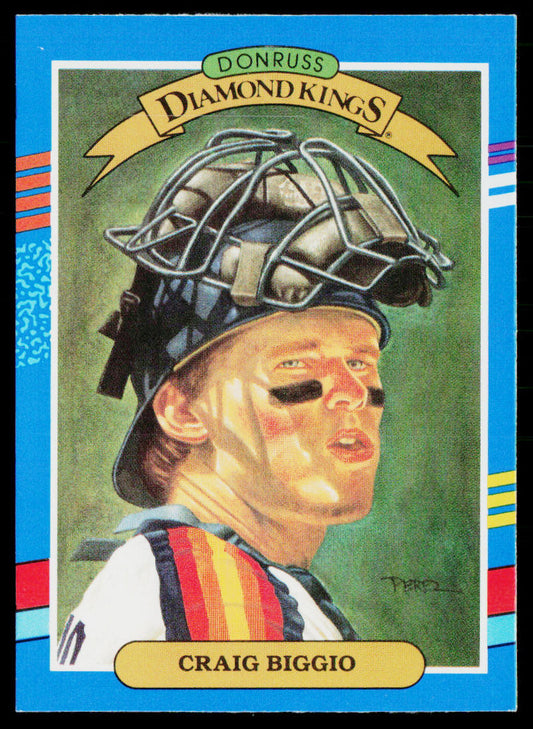 Craig Biggio 1991 Donruss #2c Houston Astros