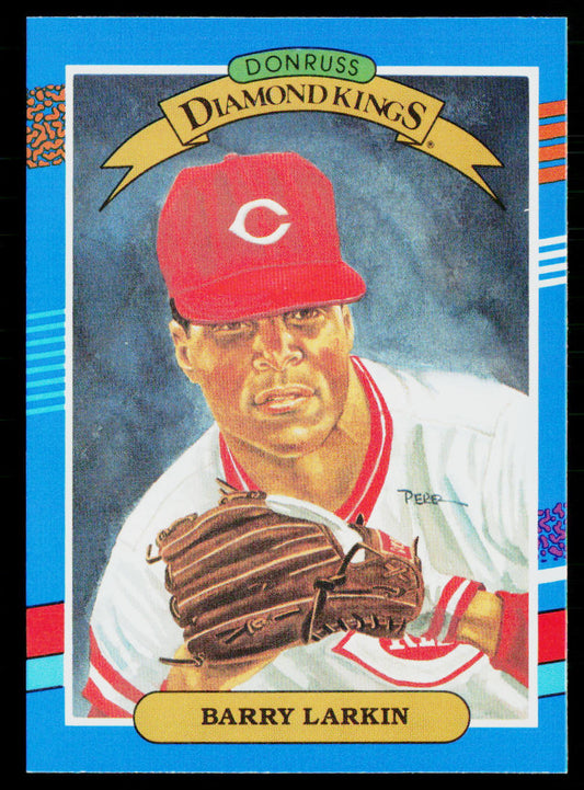 Barry Larkin 1991 Donruss #5 Cincinnati Reds