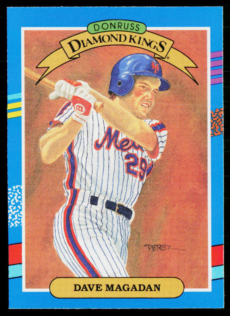 Dave Magadan 1991 Donruss #17b New York Mets