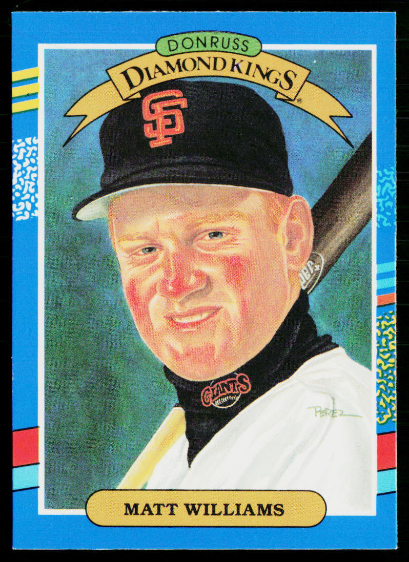 Matt Williams 1991 Donruss #18b San Francisco Giants
