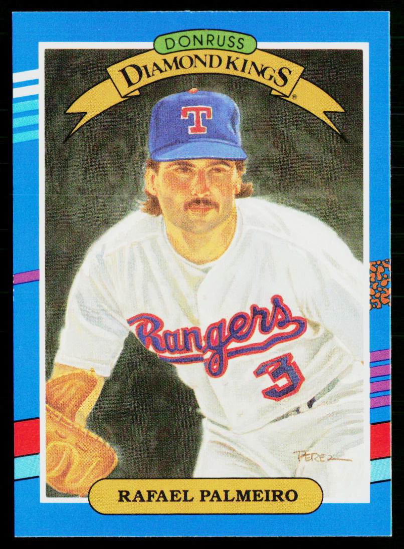 Rafael Palmeiro 1991 Donruss #19 Texas Rangers