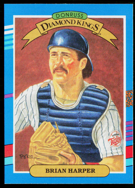 Brian Harper 1991 Donruss #22 Minnesota Twins