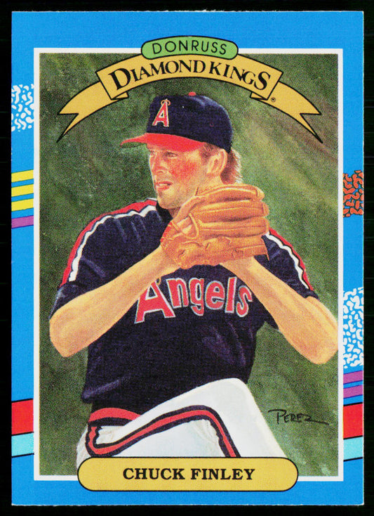 Chuck Finley 1991 Donruss #26c California Angels